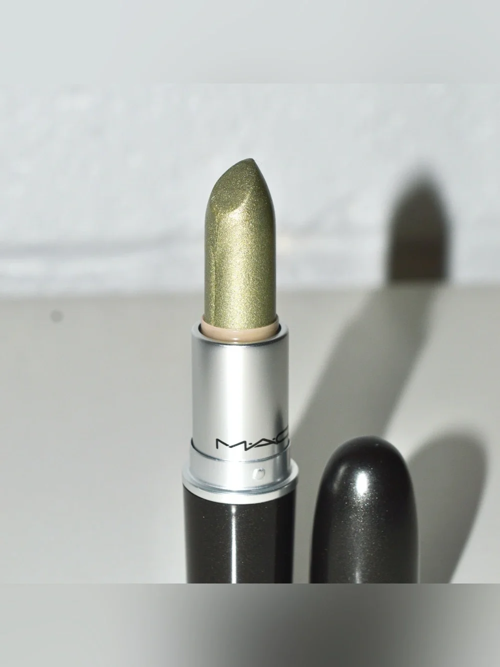 MAC Cosmetics Lipstick *NO INTERRUPTIONS* Discontinued Gorgeous Khaki